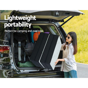 Giselle Bedding Foldable Mattress Folding Foam Sofa Bed Mat Bamboo - SportZone.co.nz