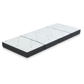 Giselle Bedding Foldable Mattress Folding Foam Sofa Bed Mat Bamboo - SportZone.co.nz