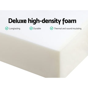 Giselle Bedding Foldable Mattress Folding Foam Trifold Green - SportZone.co.nz