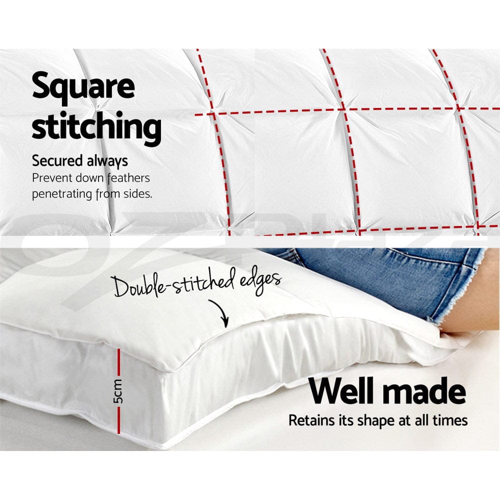 Giselle Bedding Mattress Topper Pillowtop Bamboo King Single - SportZone.co.nz