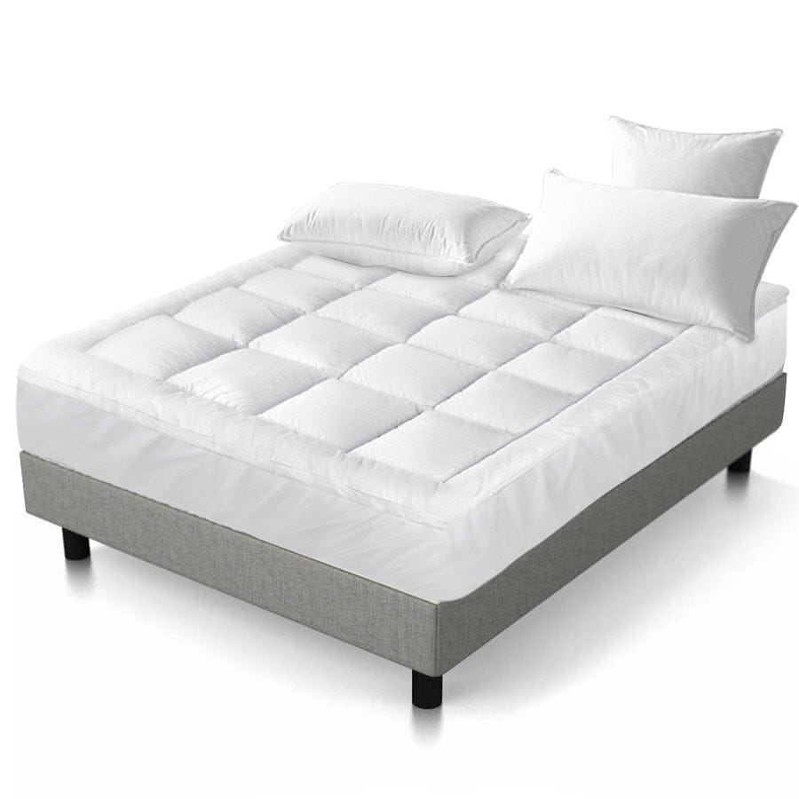 Giselle Bedding Mattress Topper Pillowtop Bamboo Queen - SportZone.co.nz