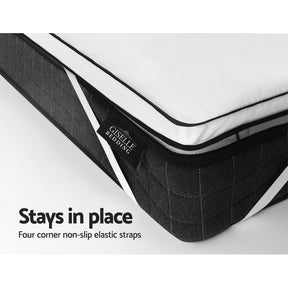 Giselle Bedding Mattress Topper Pillowtop - King - SportZone.co.nz