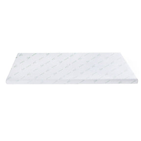 Giselle Bedding Memory Foam Mattress Topper 7-Zone 5cm Double - SportZone.co.nz