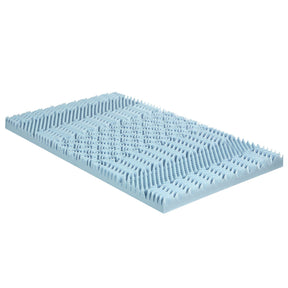 Giselle Bedding Memory Foam Mattress Topper 7-Zone 5cm Single - SportZone.co.nz