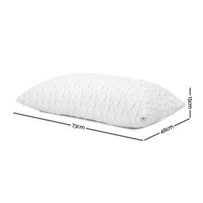 Giselle Bedding Memory Foam Pillow Single Size Twin Pack - SportZone.co.nz