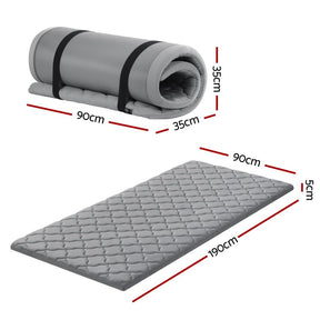 Giselle Bedding Single Foldable Mattress Camping Mat - SportZone.co.nz