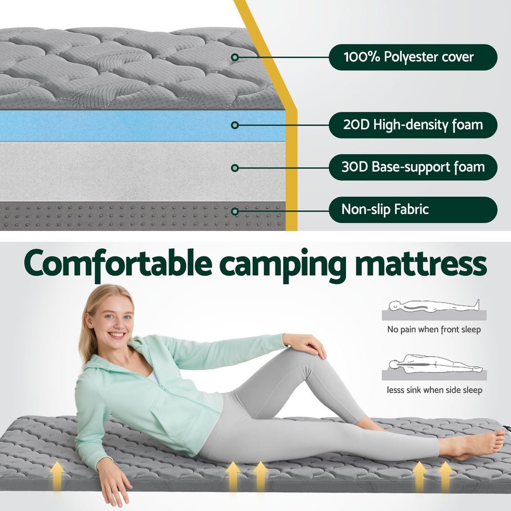 Giselle Bedding Single Foldable Mattress Camping Mat - SportZone.co.nz