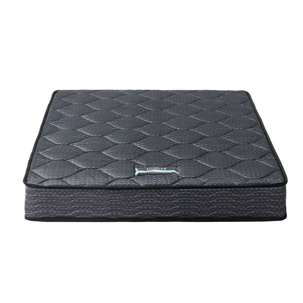 Giselle Bedding Single Mattress 16cm Bonnell Spring Medium Firm Tight Top - SportZone.co.nz