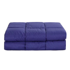 Giselle Bedding Weighted Blanket 11KG Kids Adults Heavy Gravity Relax Calm Blue - SportZone.co.nz