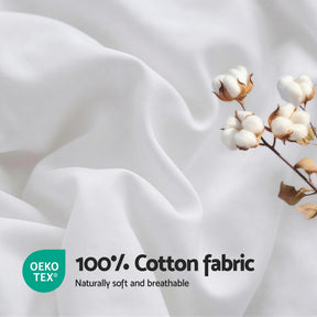 Giselle Bedding Wool Quilt 800GSM Extra Thick Queen Winter Doona Baffle Box Construction 100% Wool Filling - SportZone.co.nz