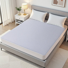 Giselle Cooling Mattress Protector Waterproof Deep Pocket Fitted Cover King - SportZone.co.nz