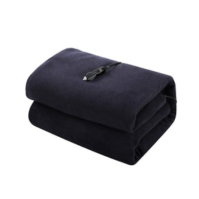 Giselle Electric Heated Blanket Car Truck Throw Rug Travel Camping 12V DC Aut - SportZone.co.nz