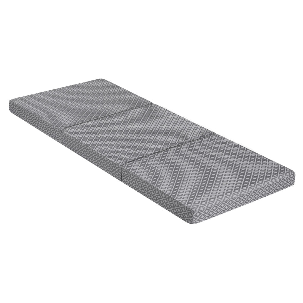 Giselle Foldable Mattress Folding Sofa Bed Trifold Memory Foam Camping Cushion Mat - SportZone.co.nz