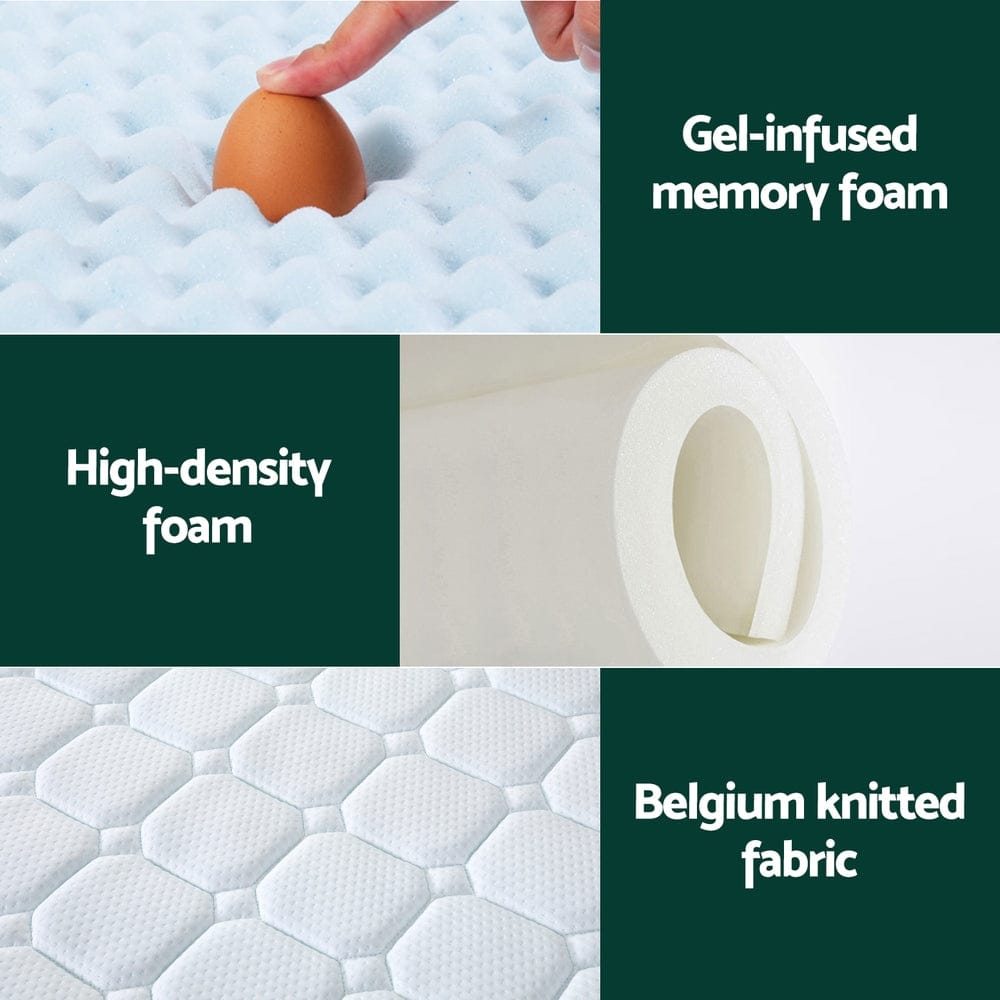 Giselle Mattress Cool Gel Foam 25cm Single - SportZone.co.nz