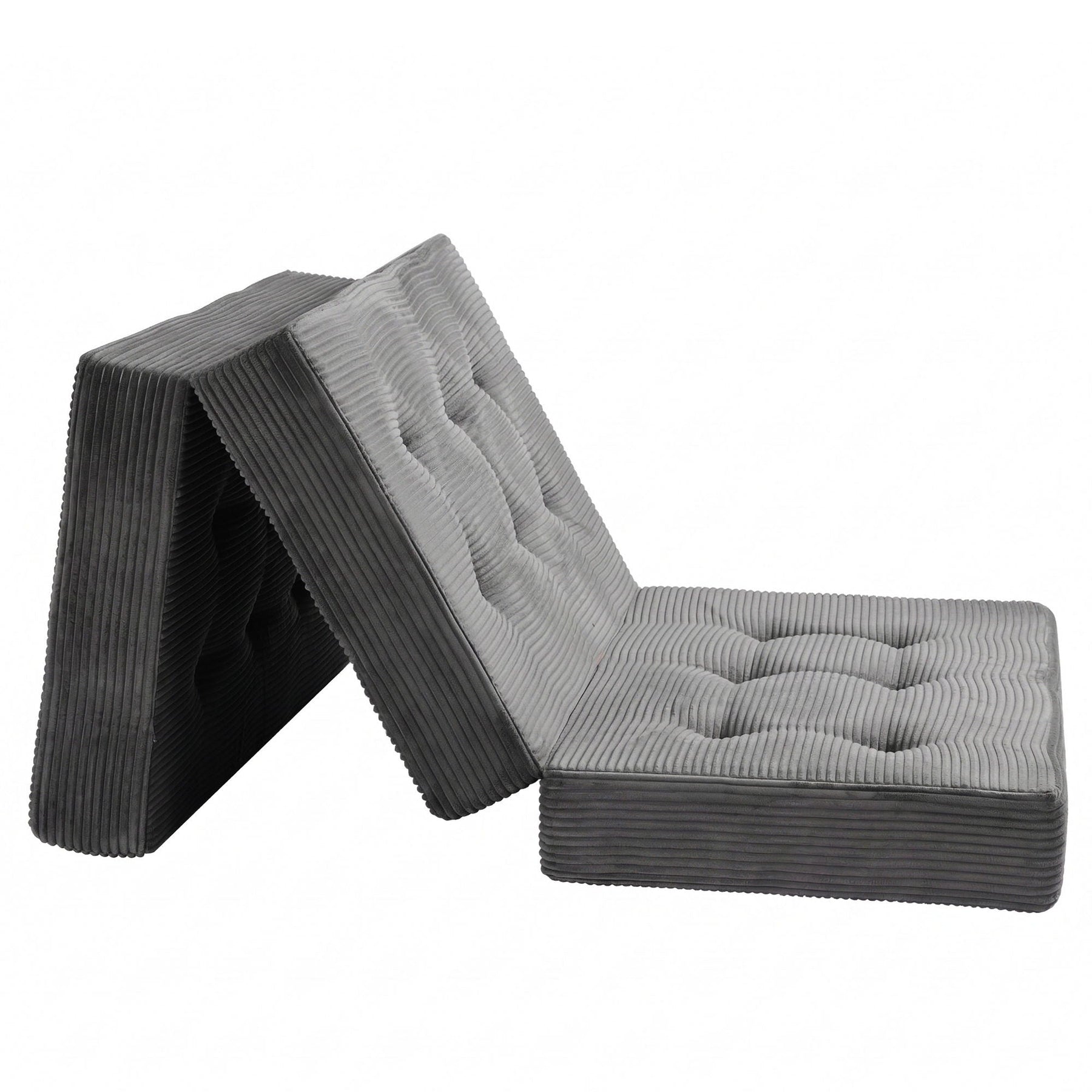 Giselle Single Folding Mattress 15cm Foldable Foam Portable Guest Sofa Bed Camping Mat - SportZone.co.nz