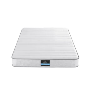 Giselle Single Mattress 20cm with Reinforced Edge Support Egg - Crate Foam - SportZone.co.nz