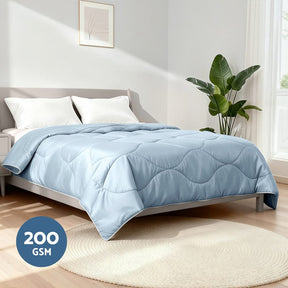 Giselle Tencel Quilt 200GSM Summer Quilts Comforter Doona Light Weight Soft Throw Blanket King - SportZone.co.nz