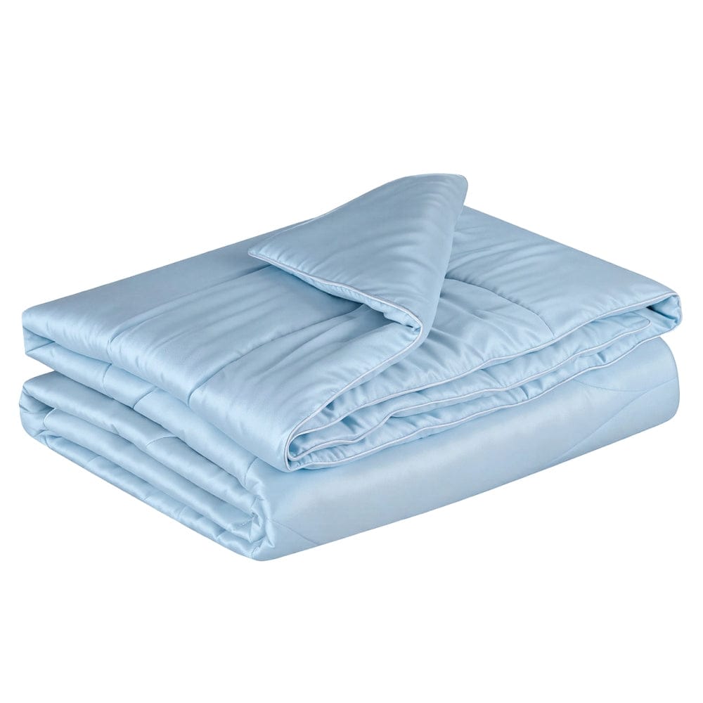 Giselle Tencel Quilt 200GSM Summer Quilts Comforter Doona Light Weight Soft Throw Blanket Super King - SportZone.co.nz