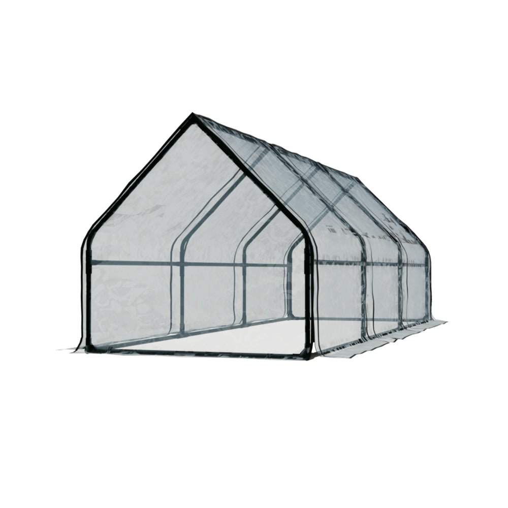 Green Fingers Greenhouse 2.7x0.9x0.9M Mini Green House Raised Garden Bed Planter Box - SportZone.co.nz