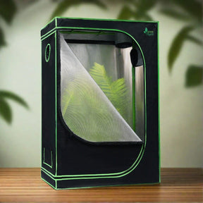 Green Fingers Grow Tent 90x50x160CM Hydroponics Kit Indoor Plant Room System - SportZone.co.nz