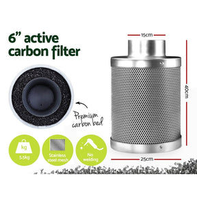Green Fingers Grow Tent Light Kit 240x120x200CM 2000W LED 6" Vent Fan,Green Fingers Grow Tent Light Kit LED 2000W Full Spectrum 6" Vent 240x120x200CM - SportZone.co.nz