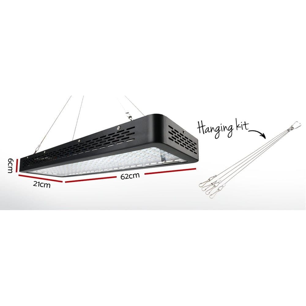 Green Fingers Grow Tent Light Kit 240x120x200CM 2000W LED 6" Vent Fan,Green Fingers Grow Tent Light Kit LED 2000W Full Spectrum 6" Vent 240x120x200CM - SportZone.co.nz