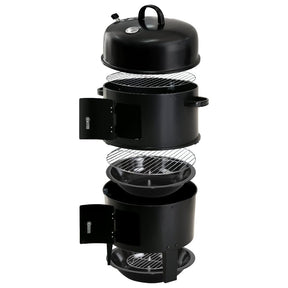 Grillz BBQ Grill 3 - In - 1 Charcoal Smoker - SportZone.co.nz