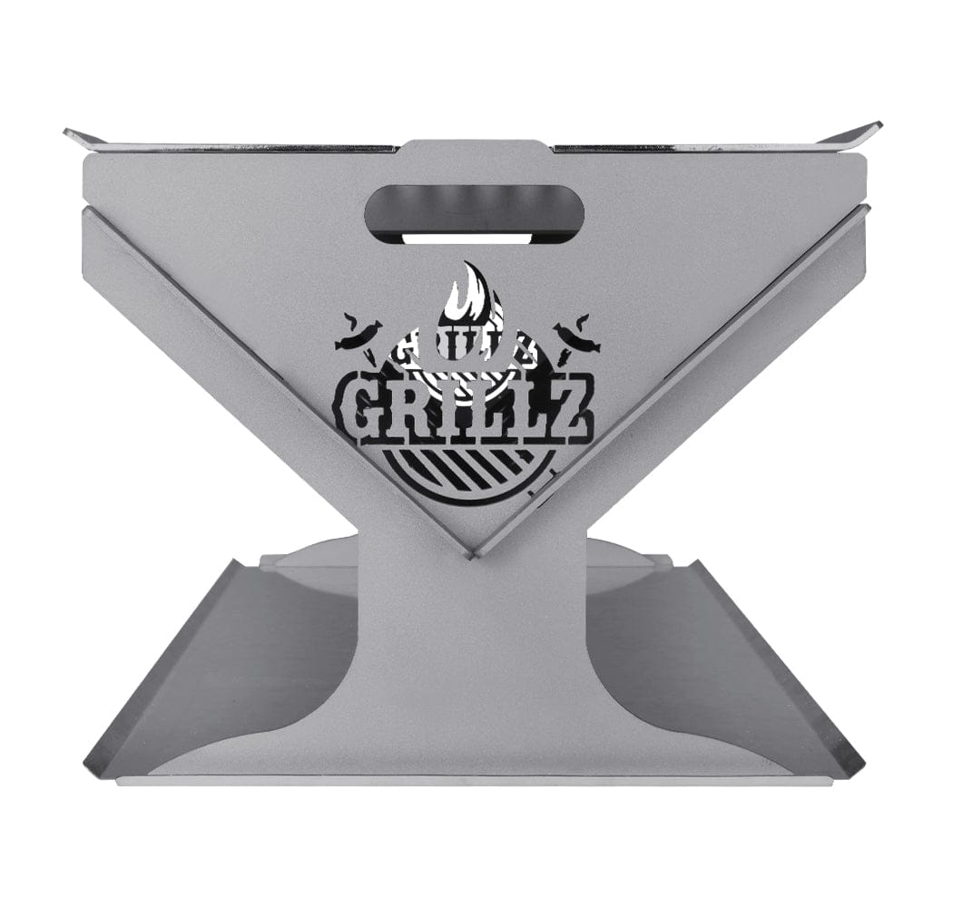 Grillz Fire Pit BBQ Grill Steel - SportZone.co.nz