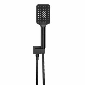 Handheld Shower Head Holder 3.1'' High Pressure Black - SportZone.co.nz