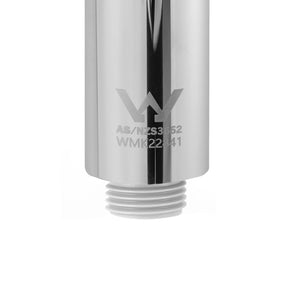 Handheld Shower Head Set 3.1'' High Pressure Silver - SportZone.co.nz