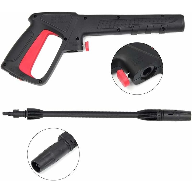 High Pressure Water Gun for AR, Black & Decker & Bosch AQT Pressure Washers - SportZone.co.nz