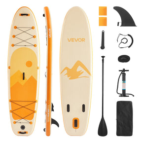 Inflatable Stand Up Paddle Board, 3.53m x 89cm x 15cm Wide Ultra-Light SUP Paddleboard, All Accessories Included, Pump, Paddle, Fin, Backpack, Ankle Leash, Strap, Non-slip Deck for Youth, Adults - SportZone.co.nz