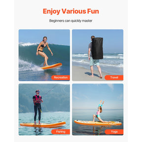Inflatable Stand Up Paddle Board SUP 3.53m x 89cm x 15cm with Paddle, Pump, Fin, Backpack & Leash - SportZone.co.nz