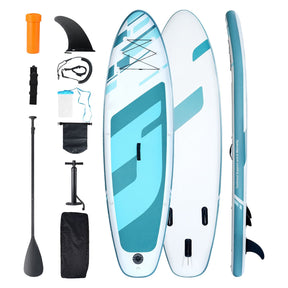 Inflatable Stand Up Paddle Board SUP 6" Thick with Paddle Pump Backpack & Accessories - SportZone.co.nz