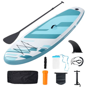 Inflatable Stand Up Paddle Board SUP 6" Thick with Paddle Pump Backpack & Accessories - SportZone.co.nz