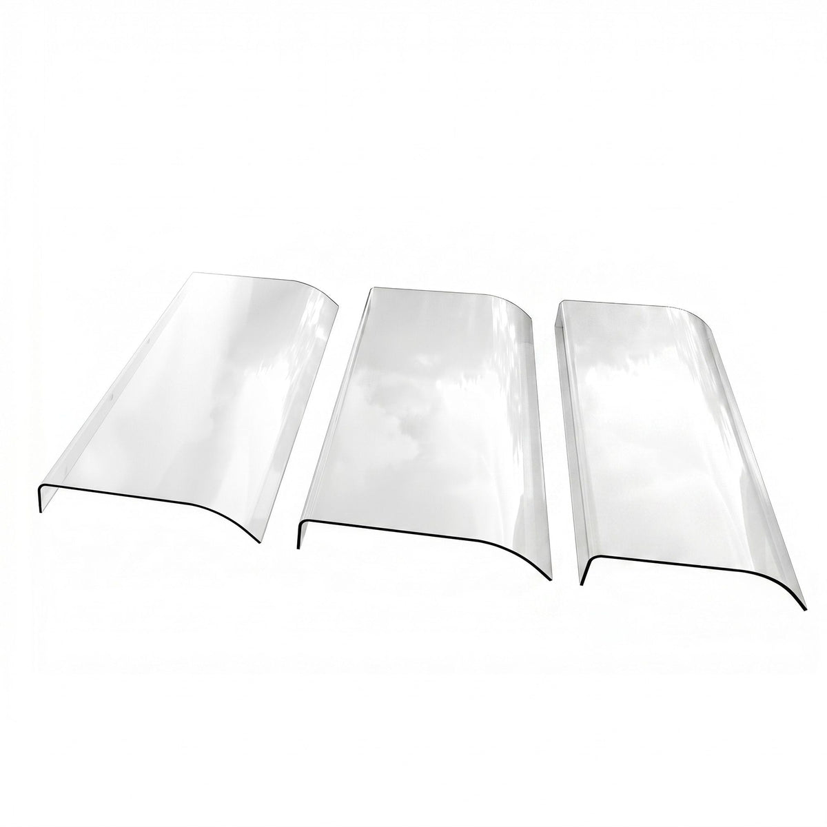 Instahut Window Door Awning 0.4m x 3m Transparent - SportZone.co.nz