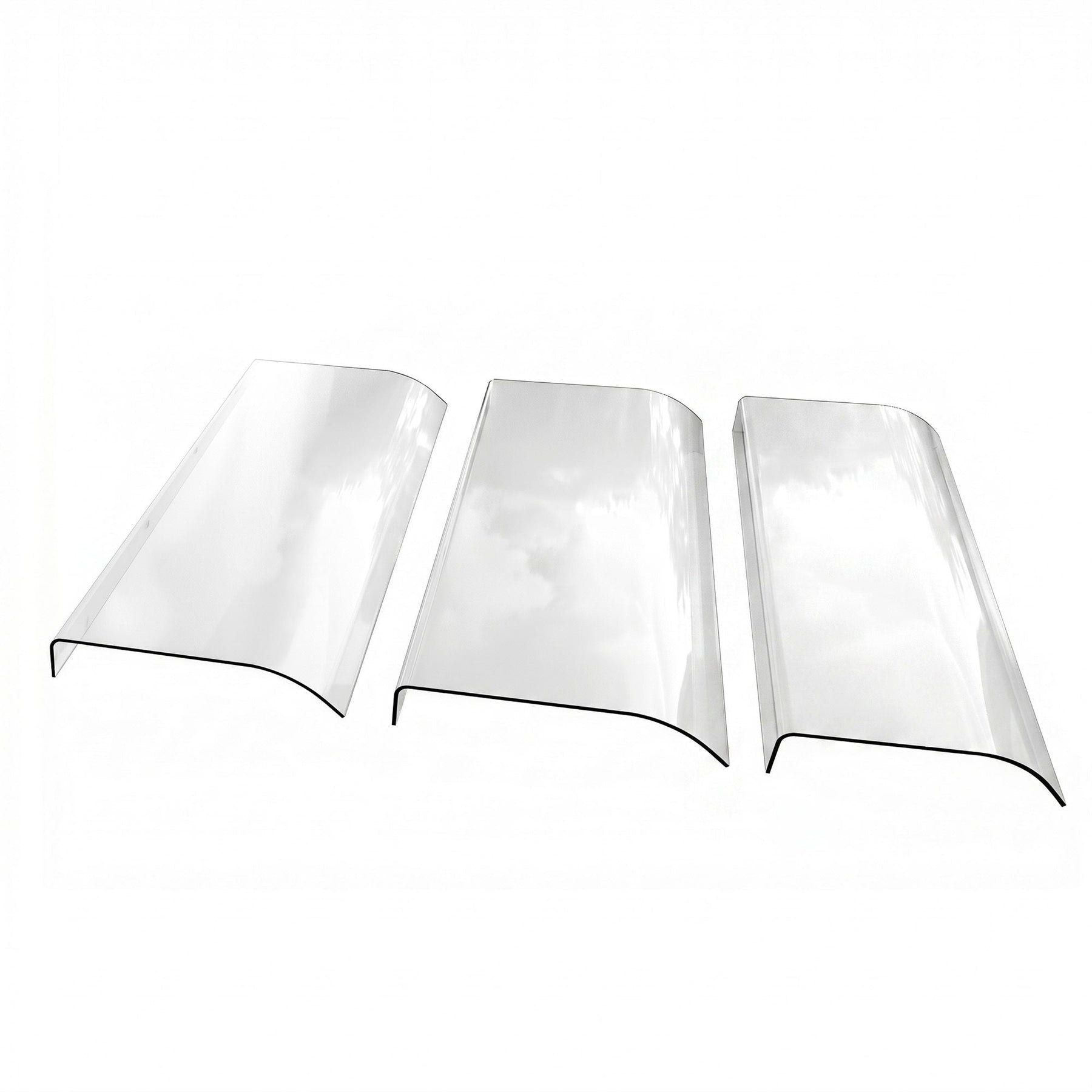Instahut Window Door Awning 0.4m x 3m Transparent - SportZone.co.nz