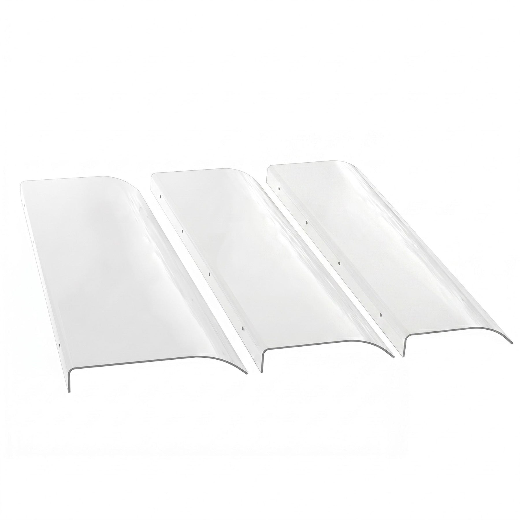 Instahut Window Door Awning 0.4m x 3m Transparent - SportZone.co.nz