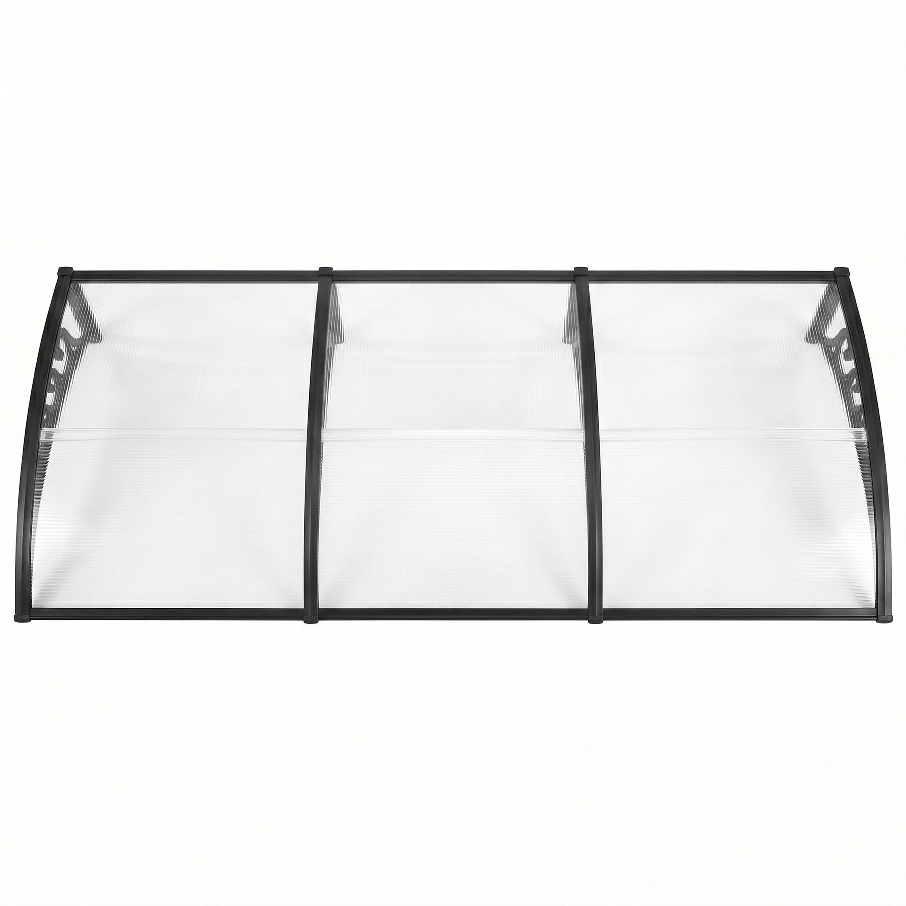 Instahut Window Door Awning 0.8mx3m Transparent - SportZone.co.nz