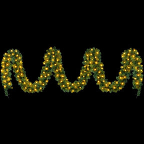 Jingle Jollys 10M Christmas Garland LED Lights Party Xmas Decorations 700 TIPS - SportZone.co.nz
