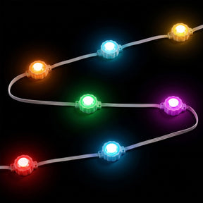 Jingle Jollys 15M Christmas Lights Permanent String Eaves Light 36 LED Decoration - SportZone.co.nz