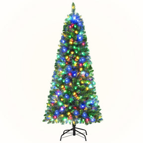 Jingle Jollys 1.8M Pre-lit Christmas Tree 8 Mode Multi Colour 200 LED Light Xmas - SportZone.co.nz