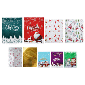 Jingle Jollys 27PCS Christmas Gift Bags Large Medium Small 9 Christmas Designs Set - SportZone.co.nz