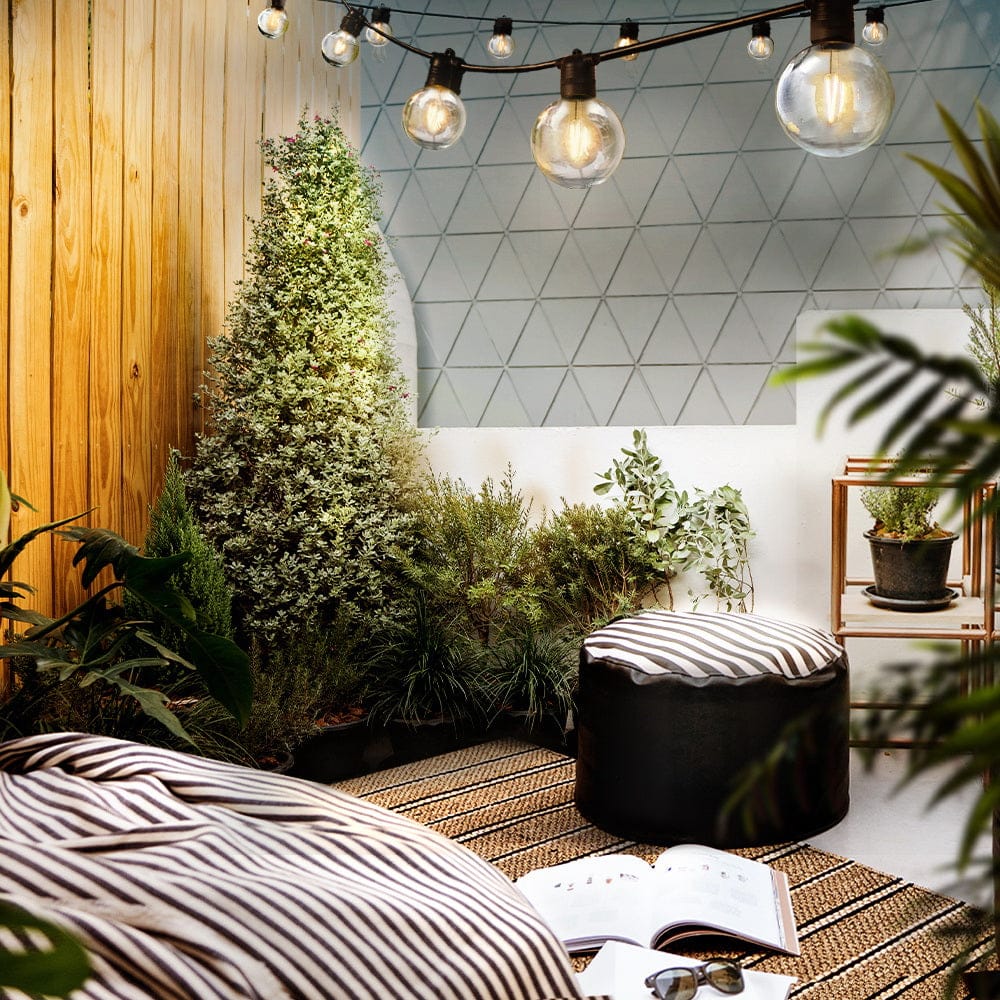 Jingle Jollys 77m LED Festoon Lights Sting Lighting Kits Wedding Outdoor Party - SportZone.co.nz