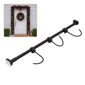 Jingle Jollys Christmas Garland Hook Wreath Hanger Fits 85-160CM Door No Drill - SportZone.co.nz