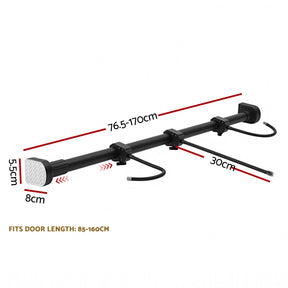 Jingle Jollys Christmas Garland Hook Wreath Hanger Fits 85-160CM Door No Drill - SportZone.co.nz