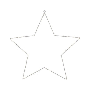 Jingle Jollys Christmas Lights 50cm Star 70 LED Xmas Decorations - SportZone.co.nz
