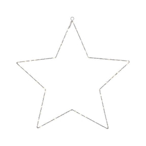Jingle Jollys Christmas Lights 50cm Star 70 LED Xmas Decorations - SportZone.co.nz