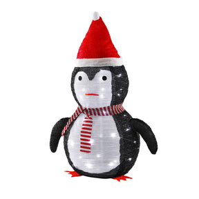 Jingle Jollys Christmas Penguin Light LED Christmas Decoration Pop Up Christmas Display 70cm - SportZone.co.nz