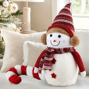 Jingle Jollys Christmas Snowman Handicraft Ornaments Party Decorations 45cm - SportZone.co.nz
